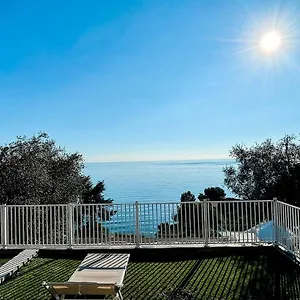 Ibiza Style With Sea Views In Balzi Rossi Ferienhaus